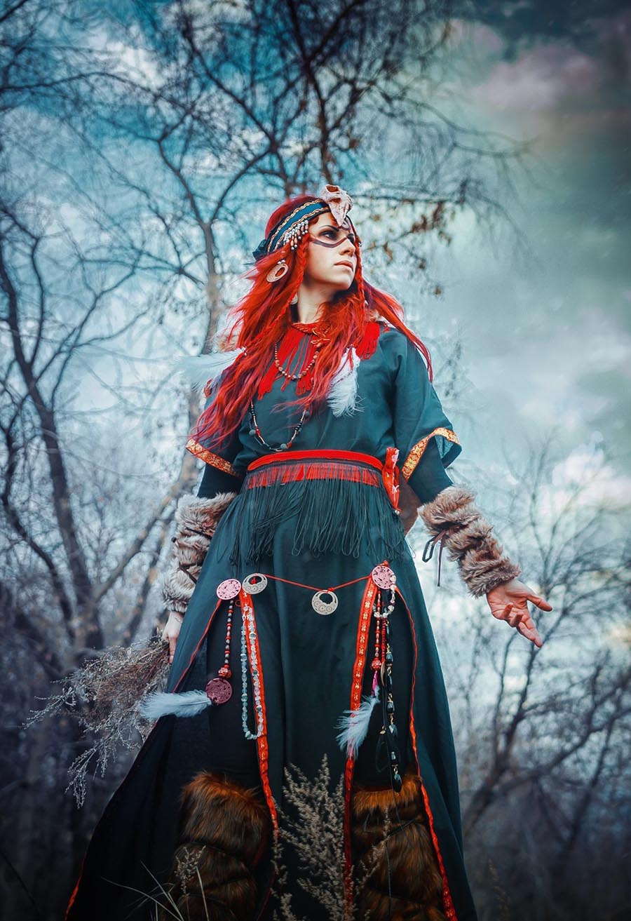 Girls in Slavic costumes underwear in Nairobi